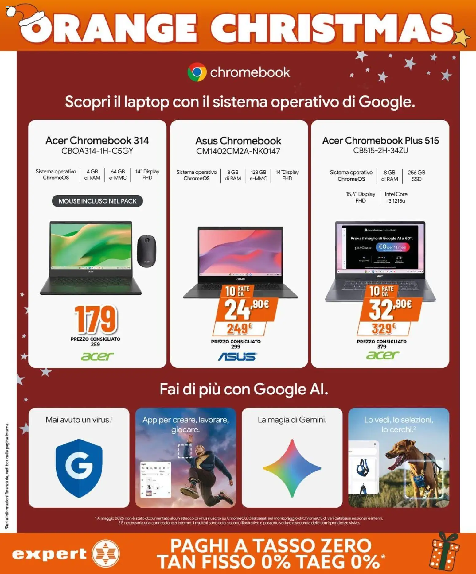 Volantino Expert del 02.12.2025 | Pagina: 11 | Prodotti: Laptop, Mouse