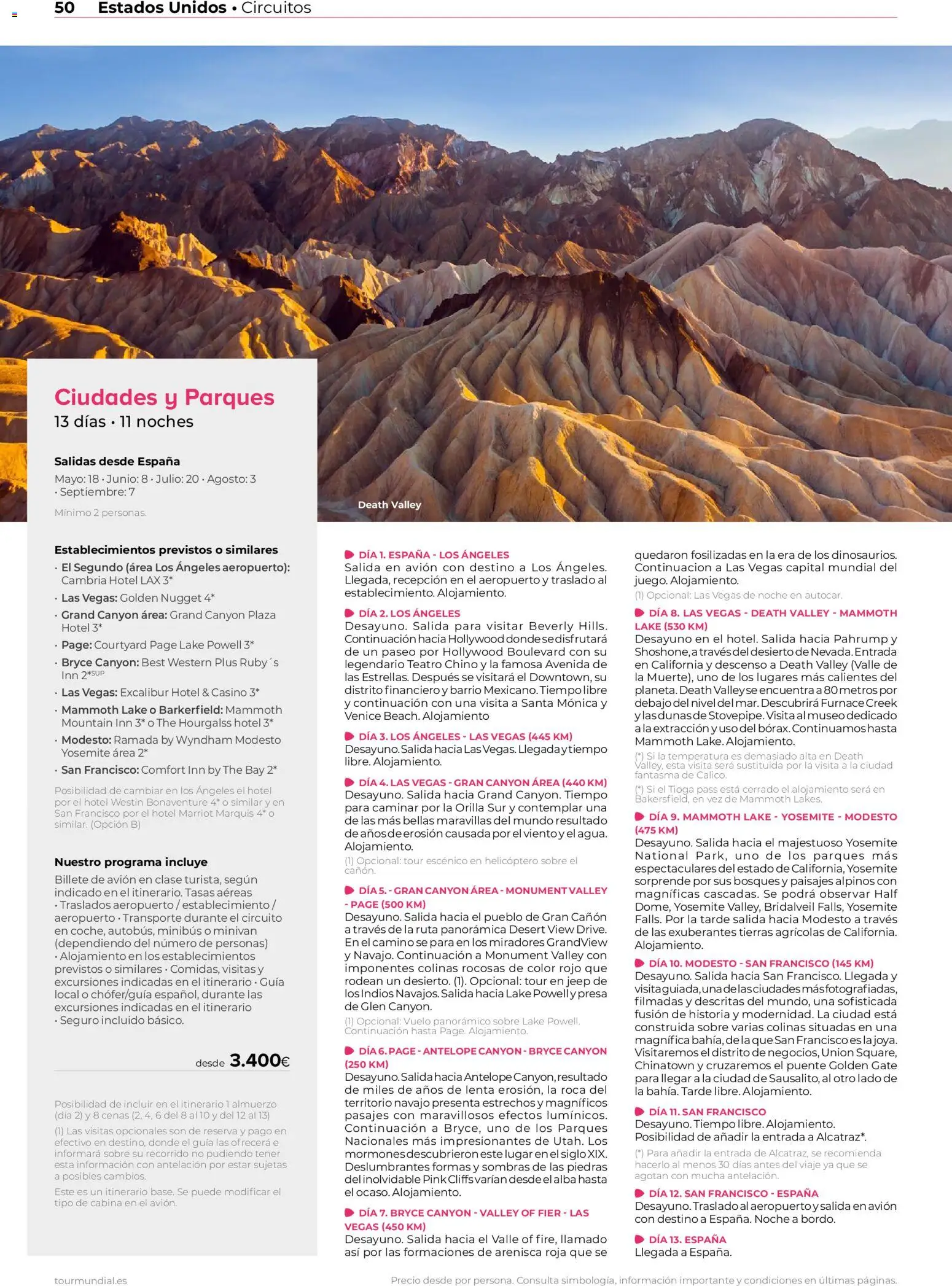 Viajes El Corte Inglés Norteamérica y Caribe │ válido desde el 01.01.2026 | Página: 50