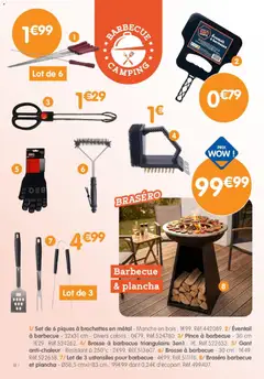 B&M - Prévisualisation de B&M catalogue valide à partir de 08.04.2026 | Page: 18 | Produits: Plancha, Barbecue, Éventail, Brosse
