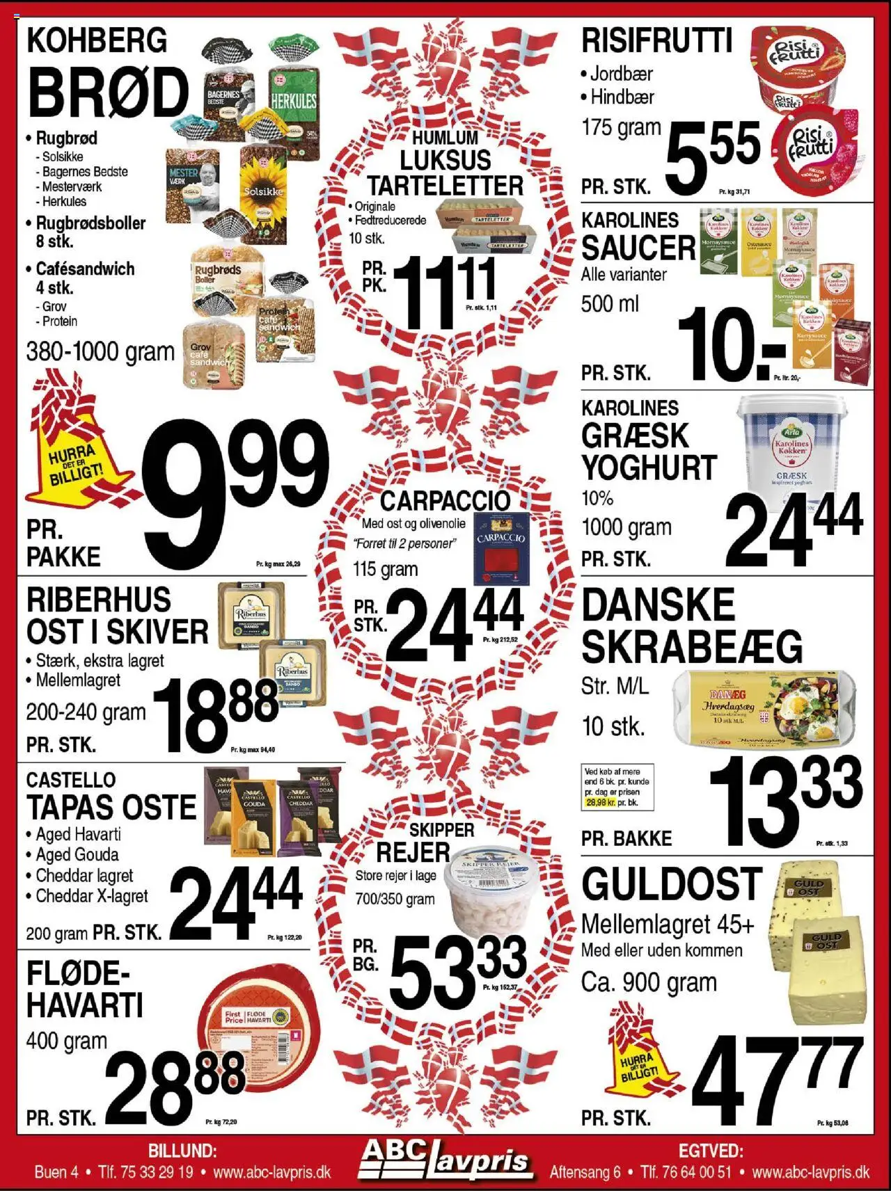 Abc Lavpris Tilbudsavis gyldig fra 27.08.2025 | Side: 6 | Produkter: Fløde, Hindbær, Olivenolie, Tarteletter