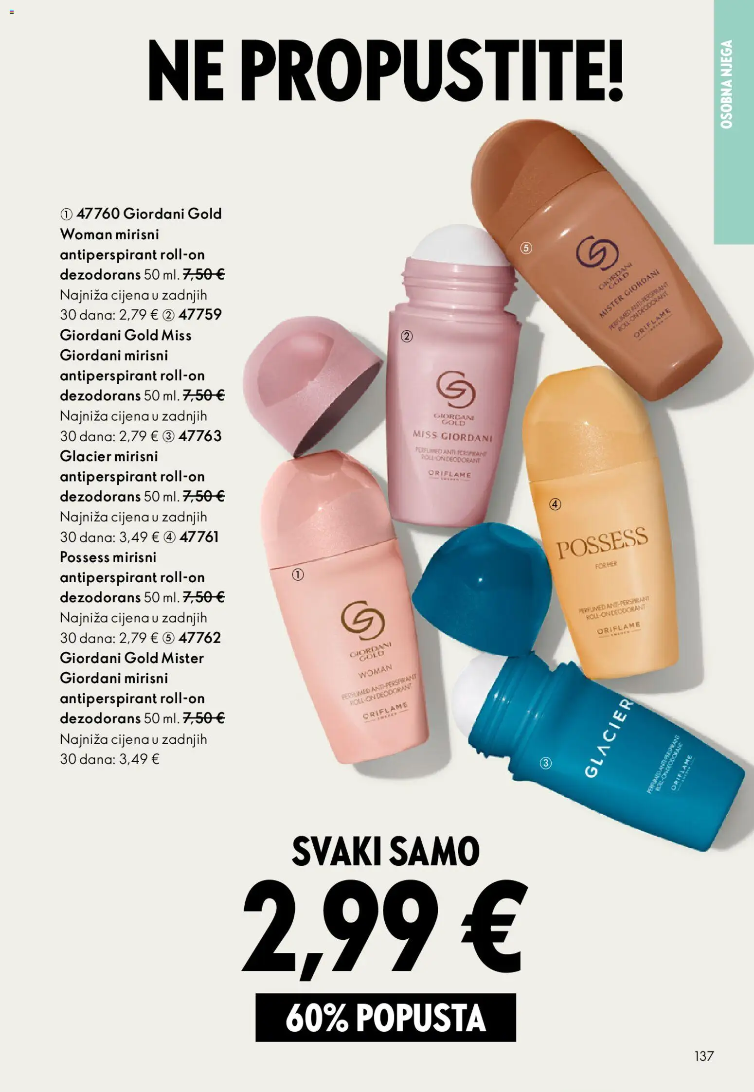 Oriflame katalog | vrijedi od 01.04.2026 | Stranica: 137