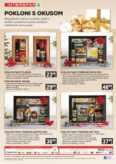 Pokloni Interspar - Pregled kataloga iz trgovine Interspar, vrijedi od 12.11.2025 | Stranica: 24 | Proizvodi: Ulje, Džem, Umak, Nescafe Gold