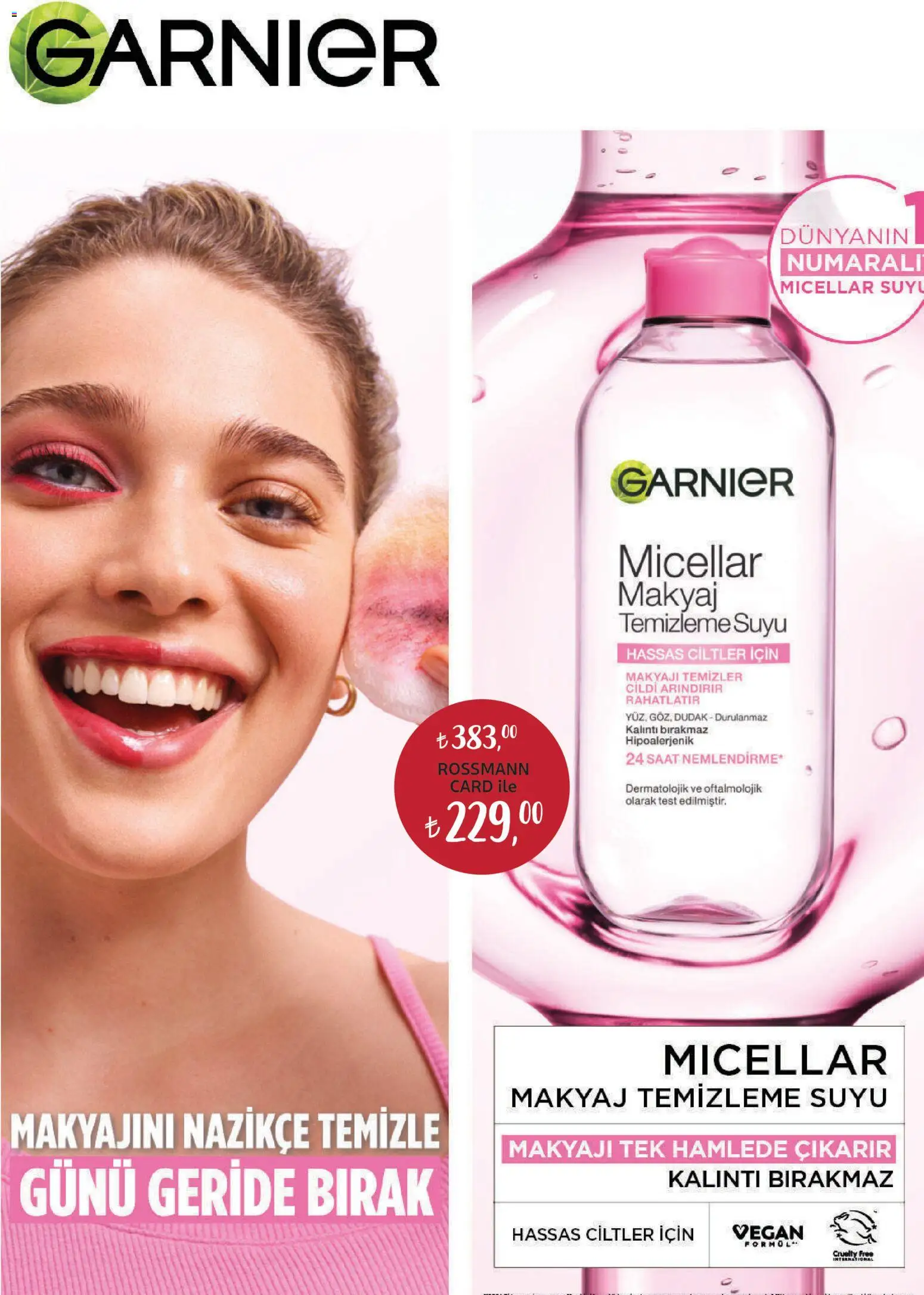 Rossmann aktüel ürünler kataloğu yayımlandı! Bu hafta 02 Şubat 2026 - 01 Mart 2026 günü Rossmann indirimli ürünleri