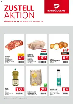 Transgourmet  Zustellaktion ab 27.10.2025 gültig