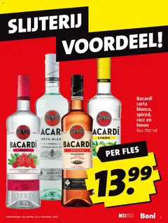 Boni -  Slijterij folder  - Voorbeeld van een folder van Boni, geldig van 29.09.2025 | Pagina: 3 | Producten: Fles, Slijterij