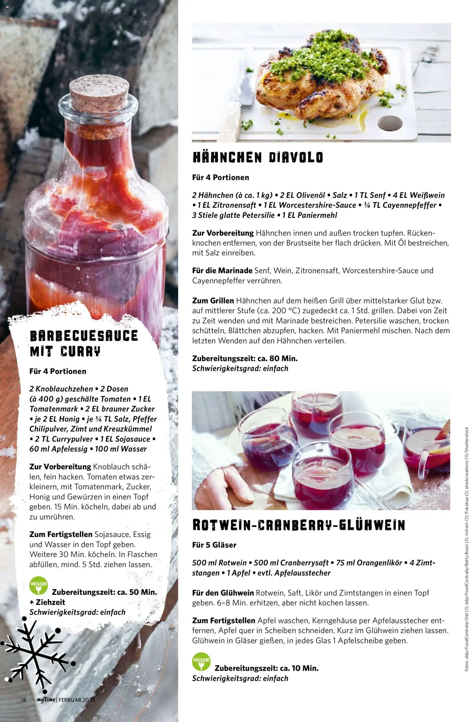 Combi myTime Februar 2026 – gültig ab 01.02.2026 | Seite: 18 | Produkte: Grill, Hahnchen, Öl, Salz