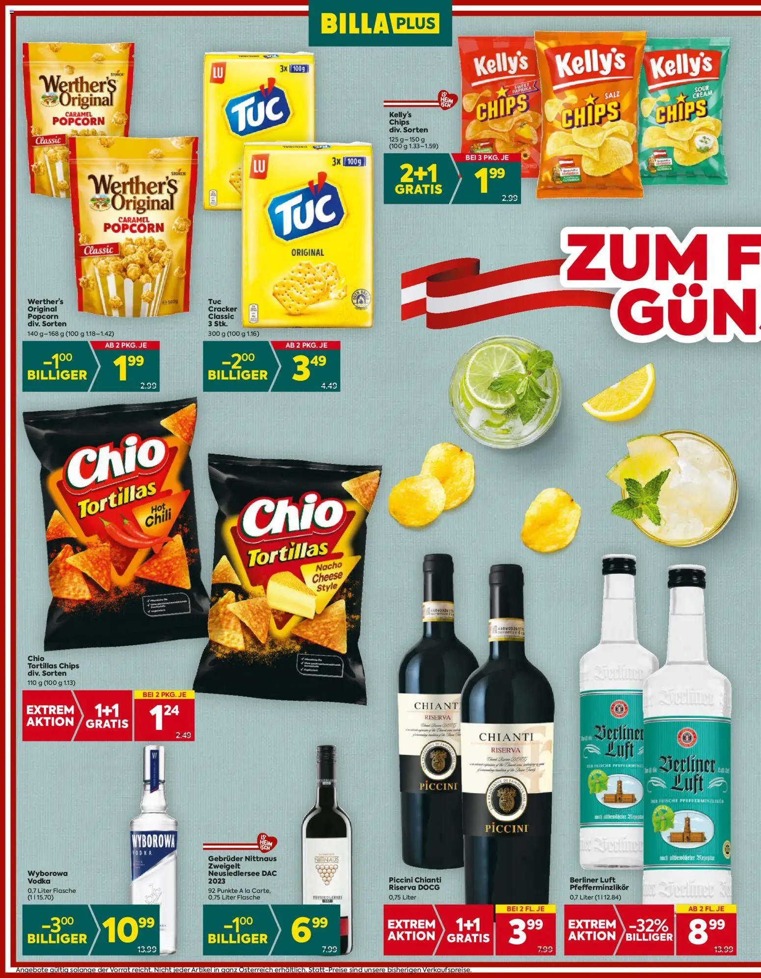 Billa Plus Flugblatt - Wien gültig ab 23.10.2025 | Seite: 16 | Produkte: Chips, Salz, Chili