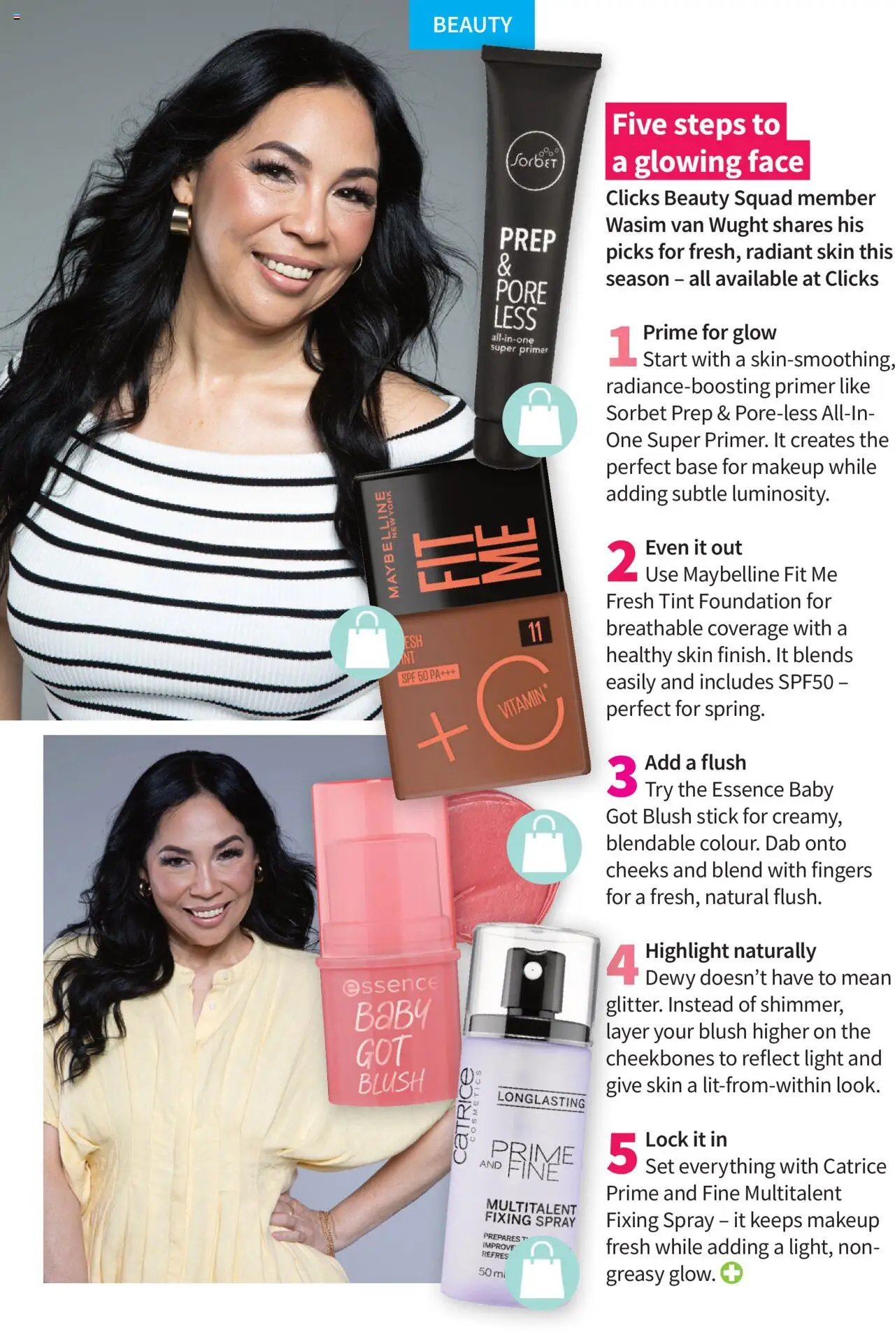 New Clicks catalogue – valid from 01.10.2025 | Page: 35 | Products: Lock, Light, Foundation, Blush