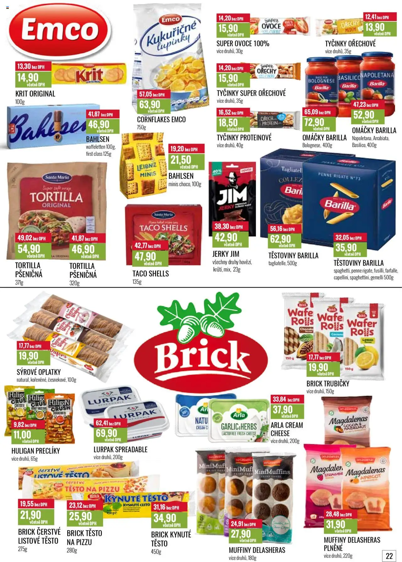 Ratio leták od 01.06.2025 | Strana: 23 | Produkty: Těstoviny Barilla, Těstoviny, Tortilla, Těsto