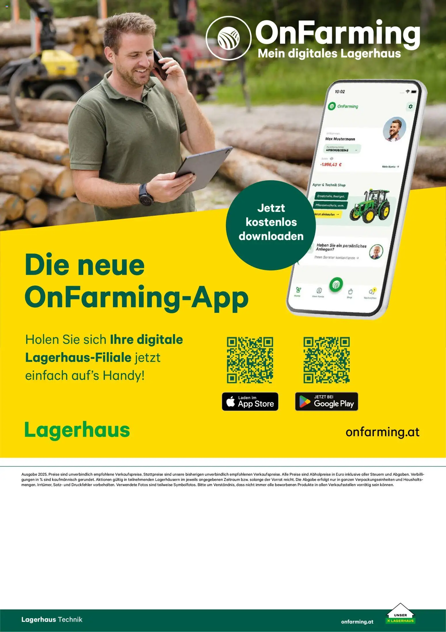 Lagerhaus  Forstkatalog gültig ab 05.11.2025 | Seite: 40