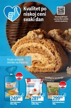 Maxi katalog - pregled Maxi kataloga - važi od 22.12.2025 | Strana: 40 | Proizvode: Šlag, Keks, Orah, Šlag krem