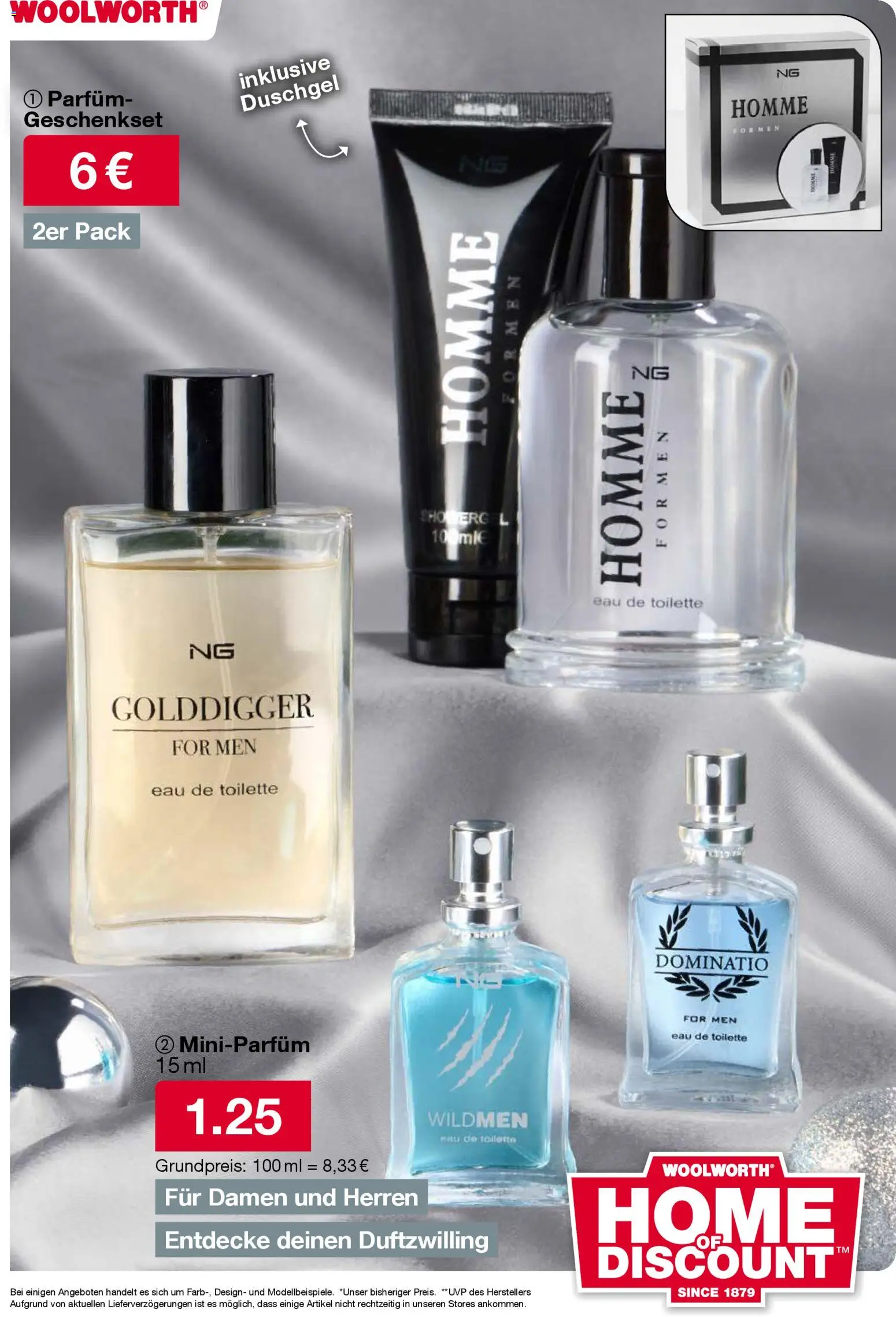 Woolworth Prospekt 	 – gültig ab 05.12.2025 | Seite: 5 | Produkte: Toilette, Parfüm, Eau de Toilette, Duschgel