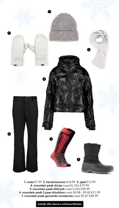 Scapino - Klaar voor de kou leaflet week 2 - Voorbeeld van een folder van Scapino, geldig van 05.01.2026 | Pagina: 2 | Producten: Sjaal, Handschoenen