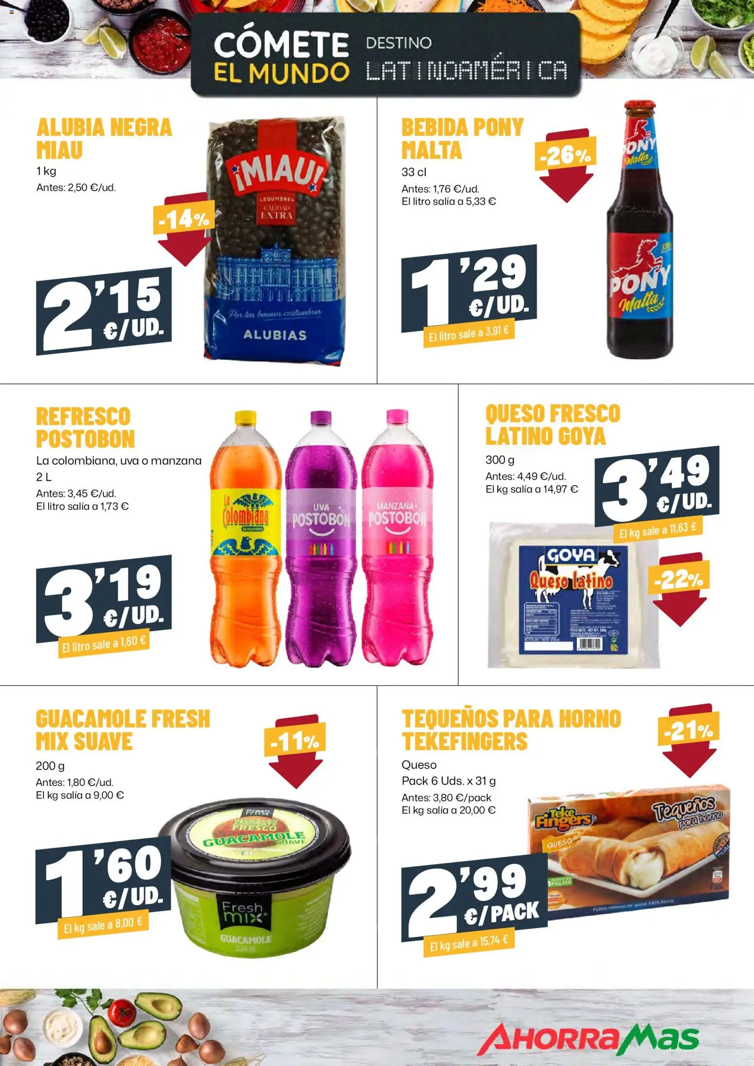 AhorraMas folleto │ válido desde el 12.03.2026 | Página: 9 | Productos: Queso, Guacamole, Manzana, Horno