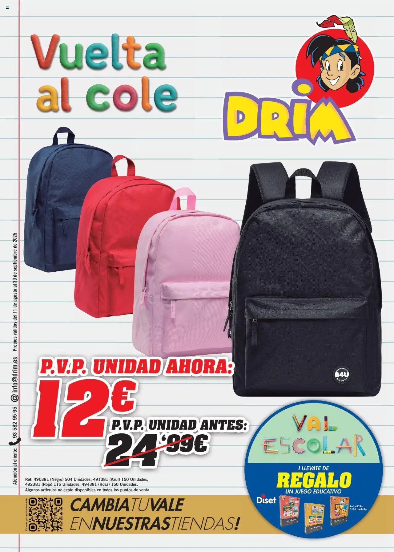 Drim folleto │ válido desde el 11.08.2025 | Página: 1