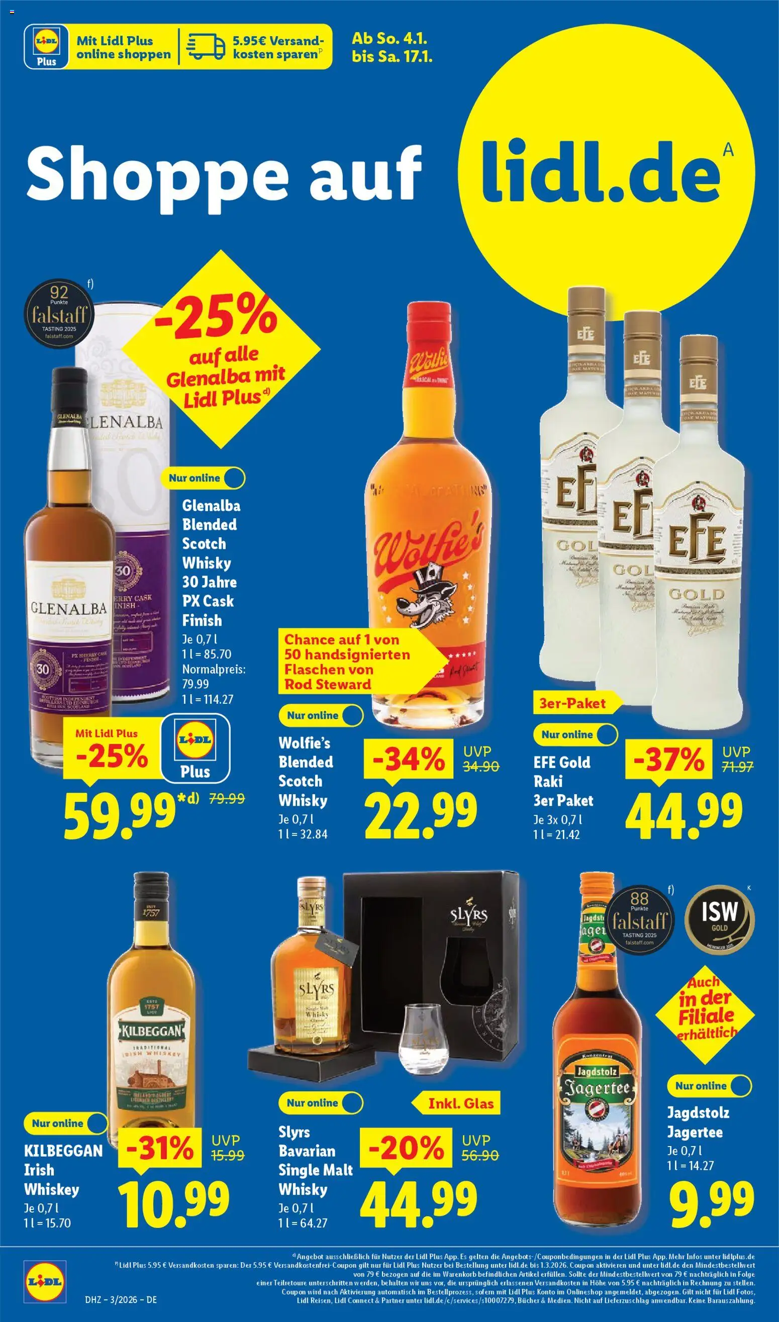 Lidl Prospekt Rahden – gültig ab 12.01.2026 | Seite: 56 | Produkte: Whisky, Finish, Whiskey