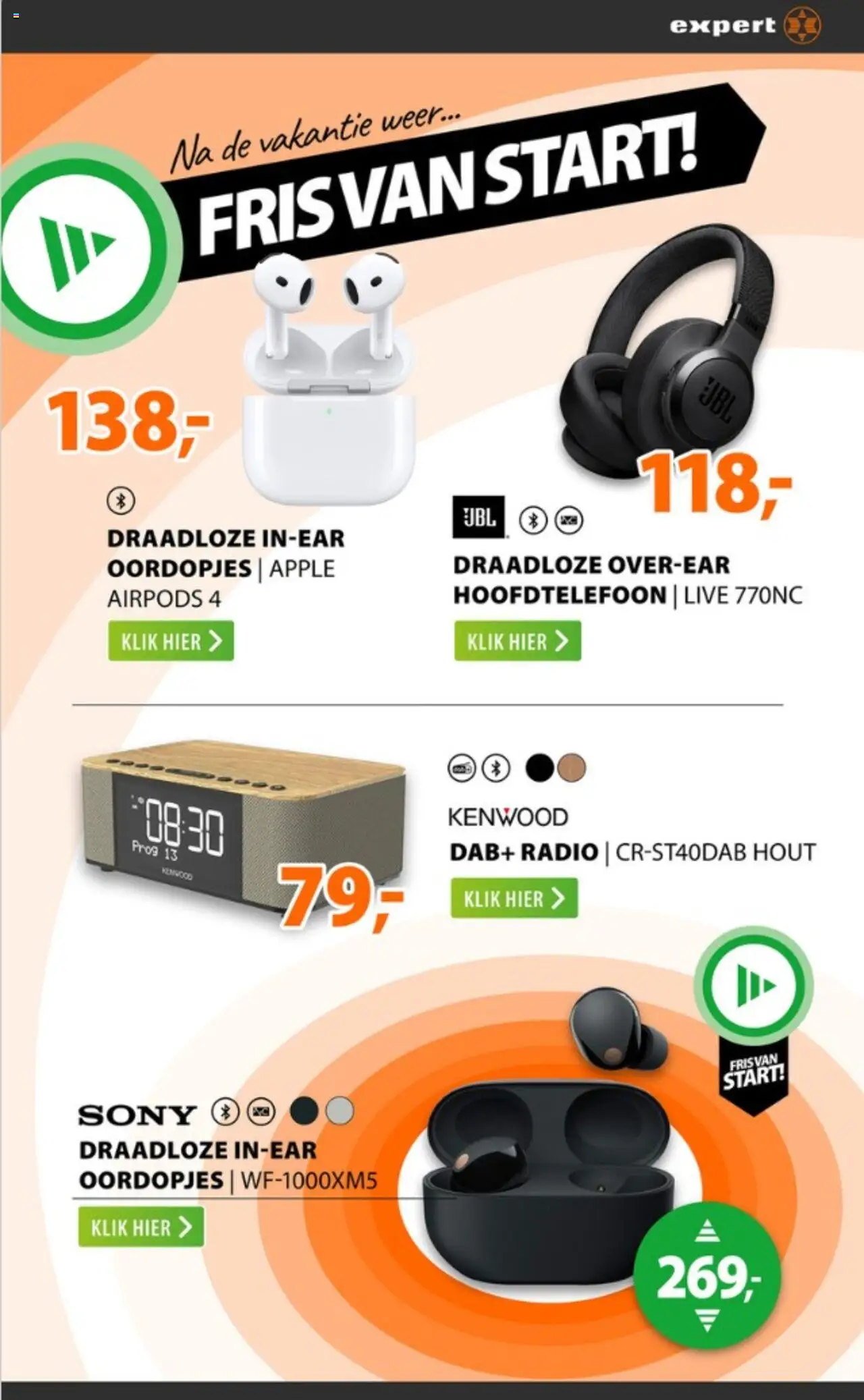 | Pagina: 20 | Producten: Hoofdtelefoon, Radio