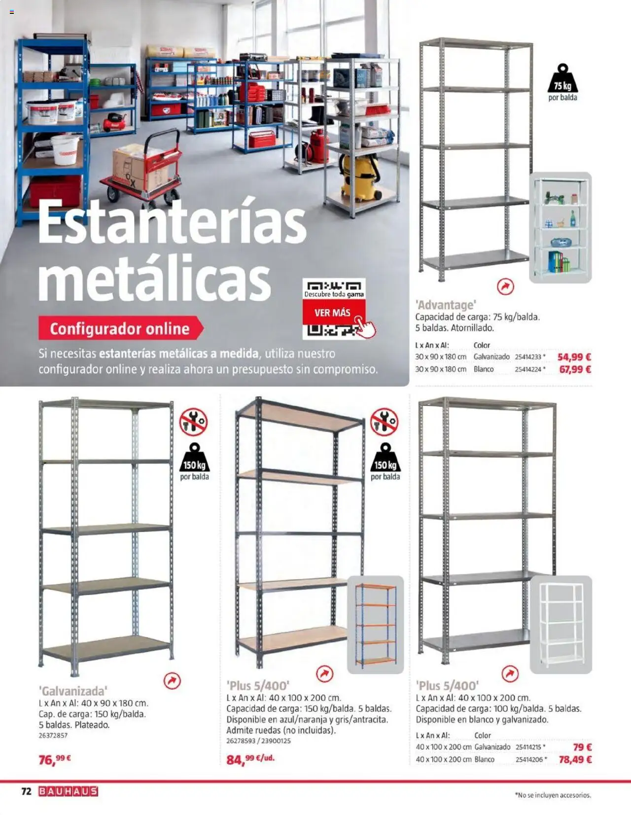 Bauhaus folleto │ válido desde el 05.08.2025 | Página: 72