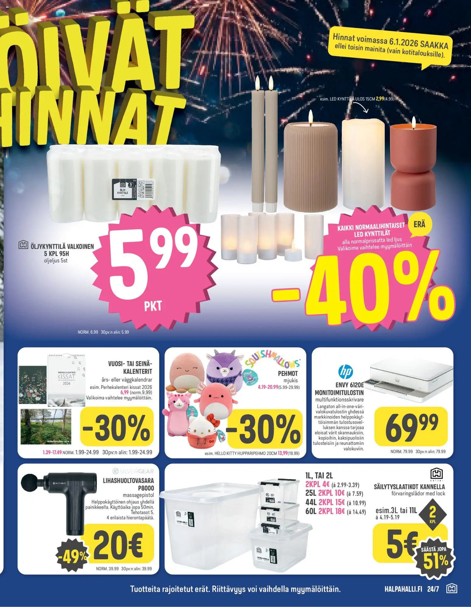 Halpa Halli tarjoukset – voimassa 29.12.2025 alkaen | Sivu: 5