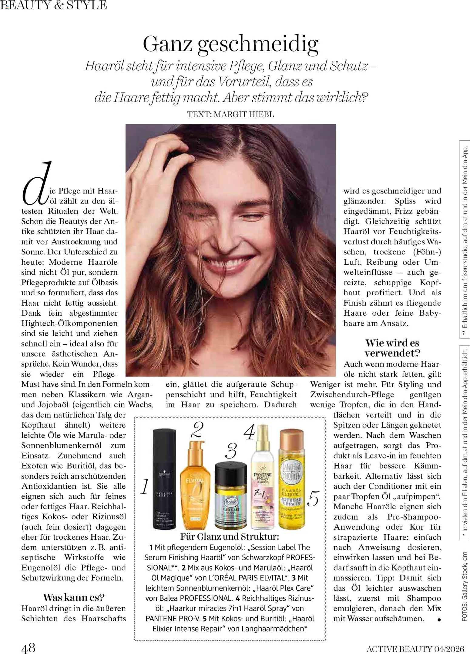 dm drogerie markt Active Beauty Magazin 04/2026 gültig ab 01.04.2026 | Seite: 48