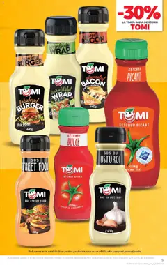 Noul catalog Kaufland – valabil de la 10.09.2025 | Pagină: 5 | Produse: Bacon, Ketchup, Burger, Sos