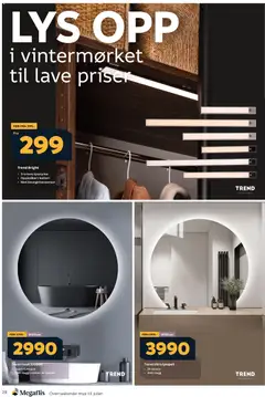 Forhåndsvisning av Megaflis kundeavis gyldig fra 04.12.2025 | Side: 28 | Produkter: Lys, Batteri