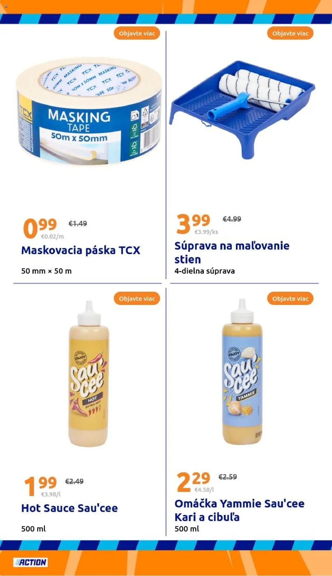 Nové Action akcie – leták je platný od 17.09.2025 | Strana: 24 | Produkty: Omáčka