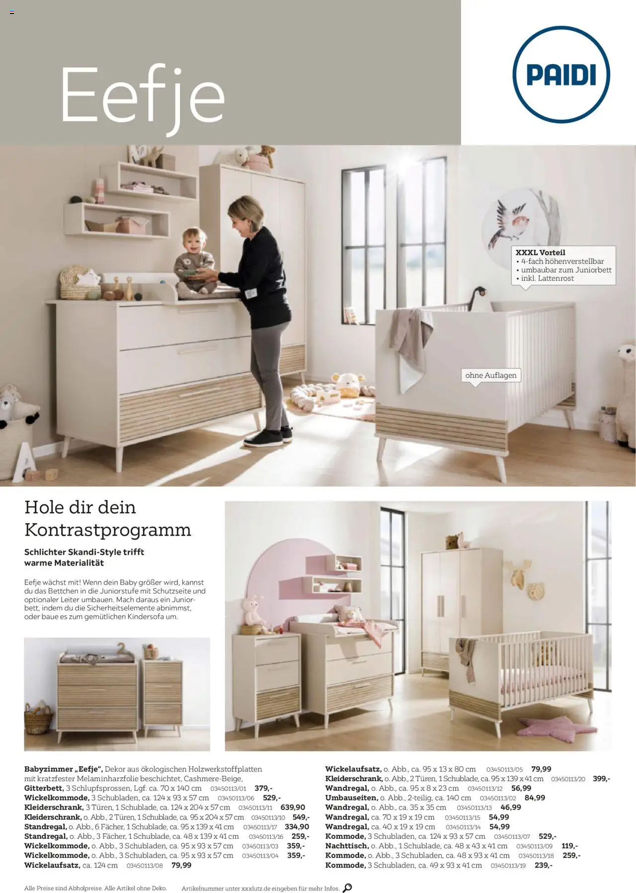 XXXL Lutz Paidi Spezial – gültig ab 18.08.2025 | Seite: 2 | Produkte: Kindersofa, Lattenrost