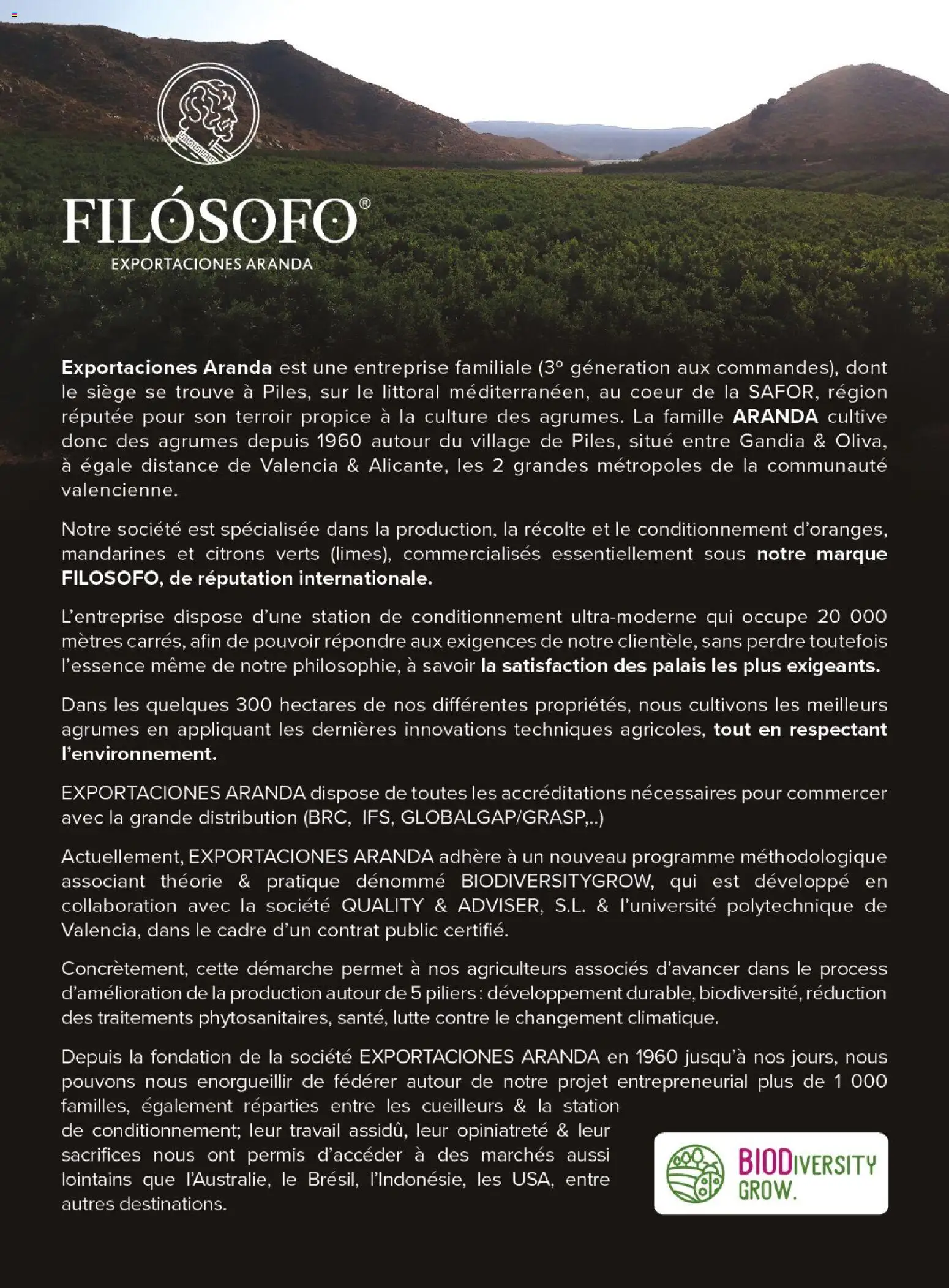 {H1} | Page: 144 | Produits: Mandarines, Cadre