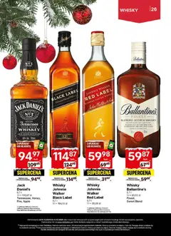 Pogląd oferty "Delikatesy Centrum Gazetka - DeliBarek" - ważna od 11.12.2025 | Strona: 26 | Produkty: Delikatesy, Jack Daniel's, Red label, Black Label