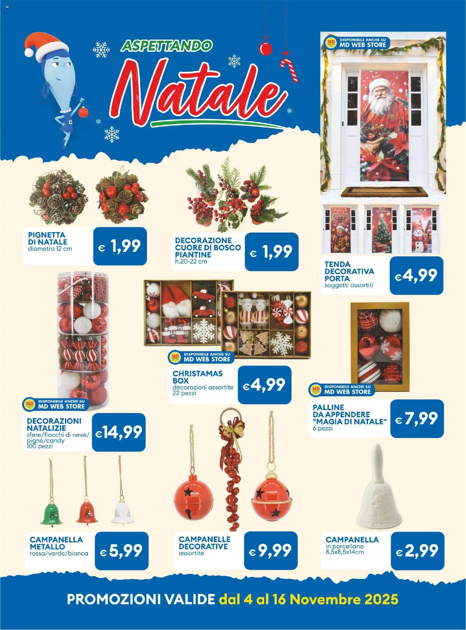 Volantino MD Discount del 04.11.2025 | Pagina: 33 | Prodotti: Tenda, Decorazioni