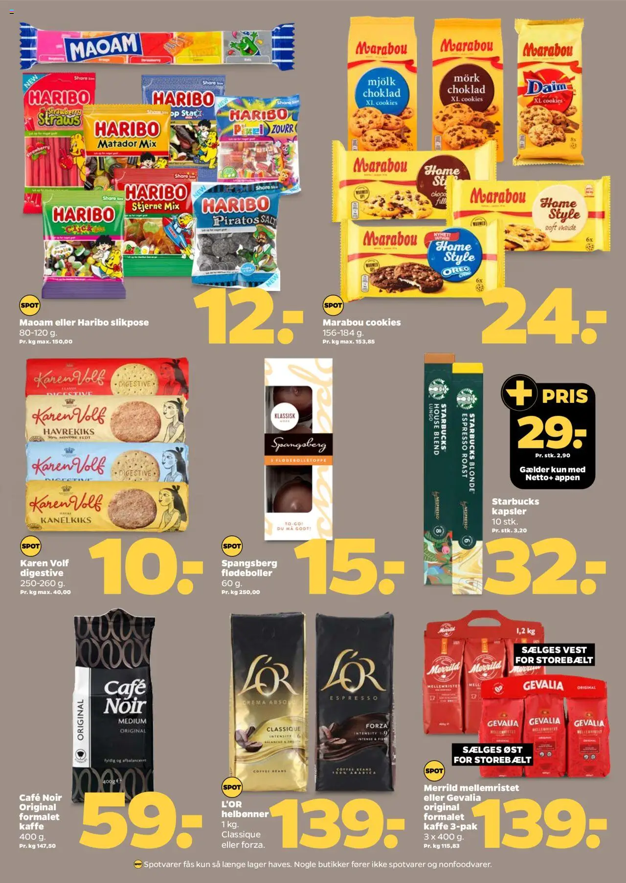 Netto Tilbudsavis gyldig fra 05.07.2025 | Side: 17 | Produkter: Ost, Kaffe, Salt, Oreo