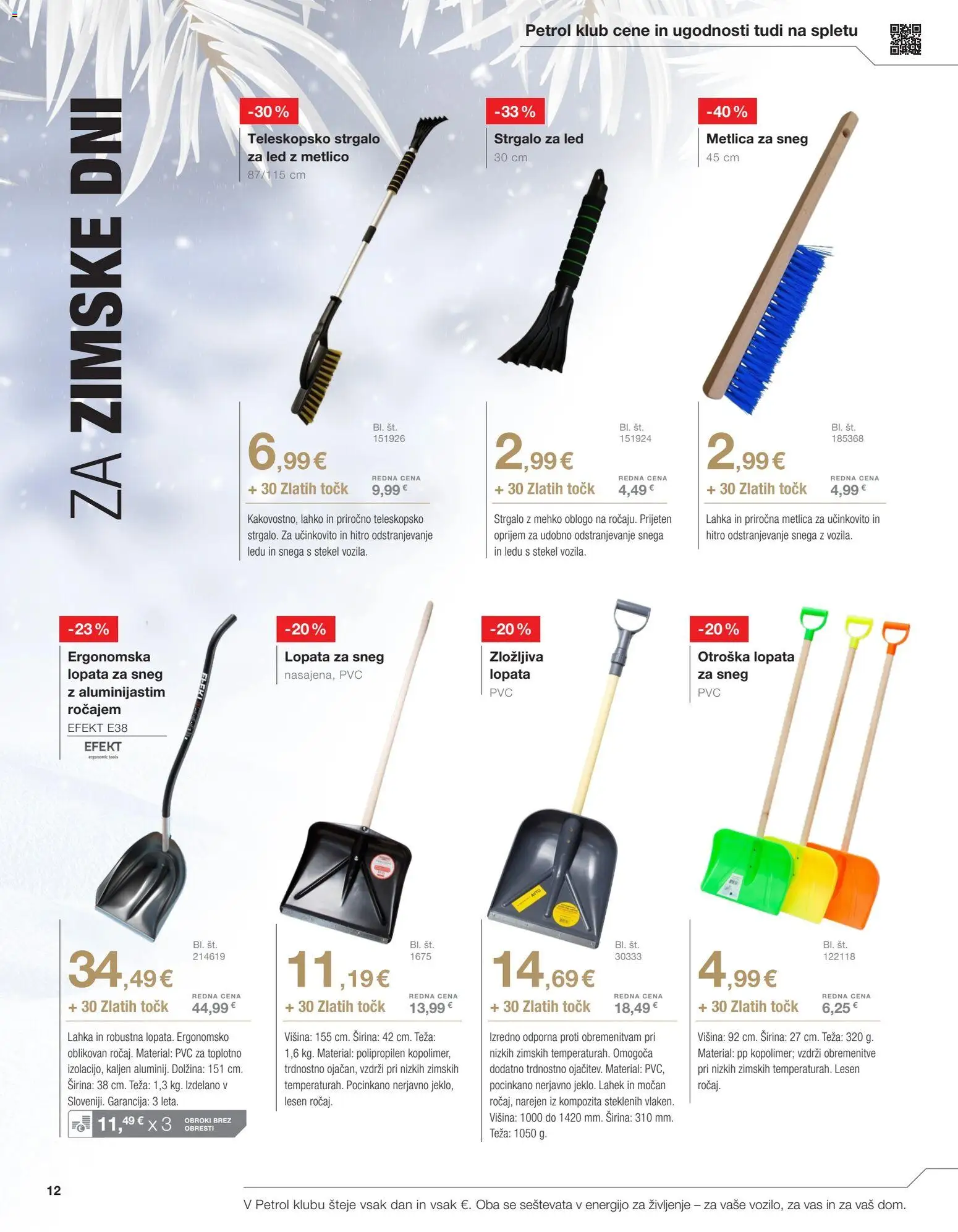 Novi Petrol katalog ponudbe – veljaven od 04.11.2025 | Stran: 22 | Izdelki: Teza