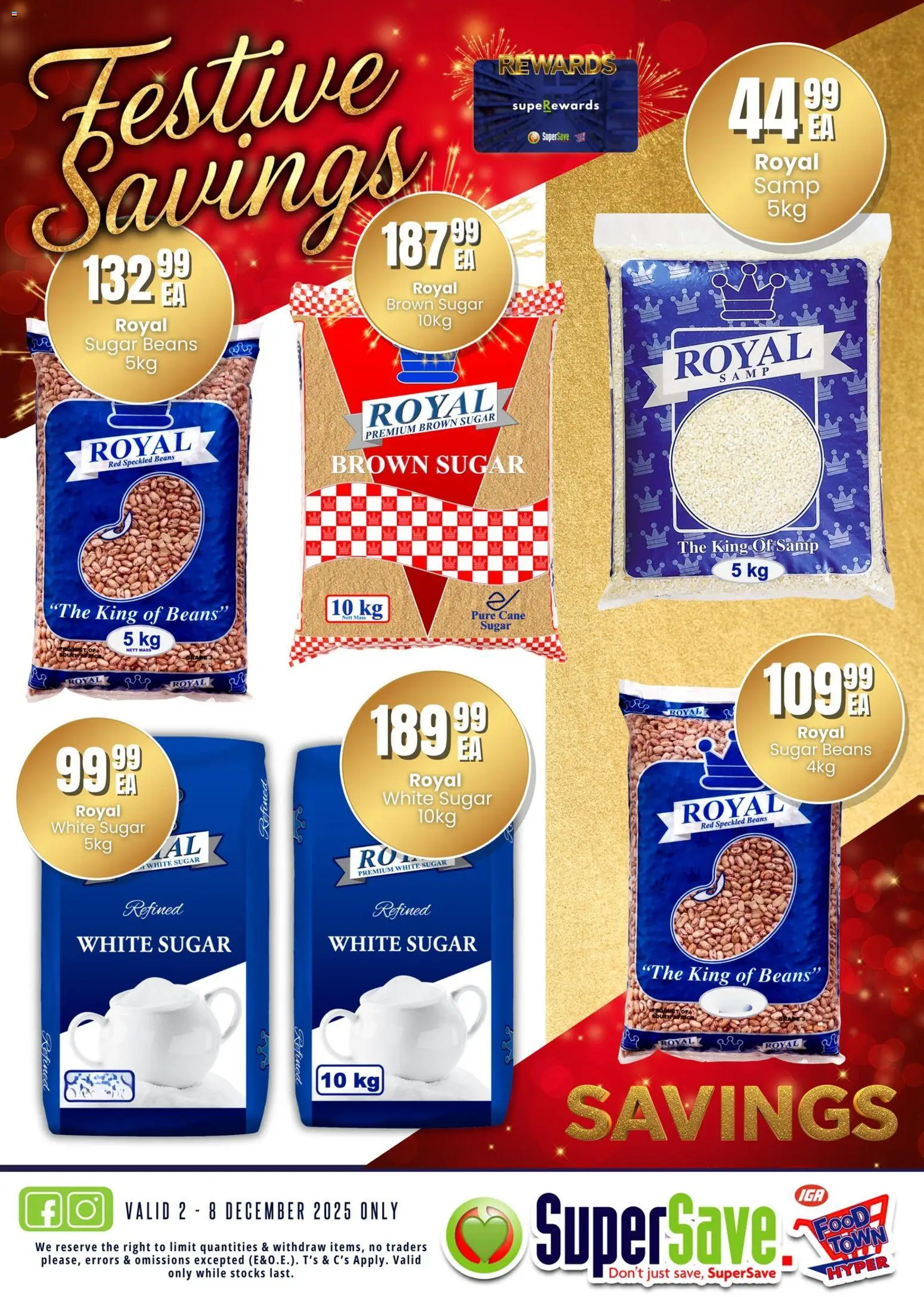 New Super Save catalogue – valid from 02.12.2025 | Page: 15 | Products: Beans, Sugar