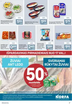 NORFA leidinys galioja nuo 05.03.2026 | Puslapis: 7 | Prekių: Silkių filė, Žuvis