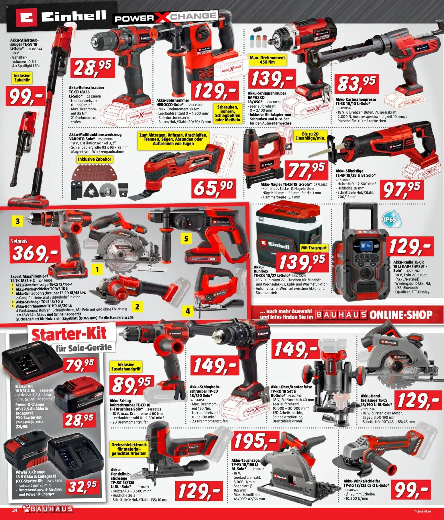 Bauhaus Prospekt aktuell gültig ab 01.04.2026 | Seite: 24