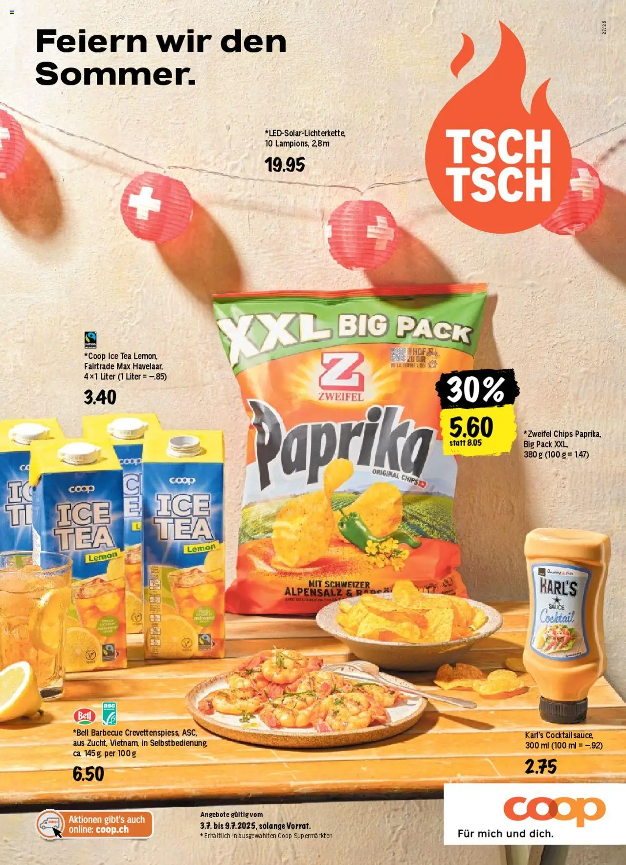 Coop Magazin ab 03.07.2025 | Seite: 58 | Produkte: String, Chips