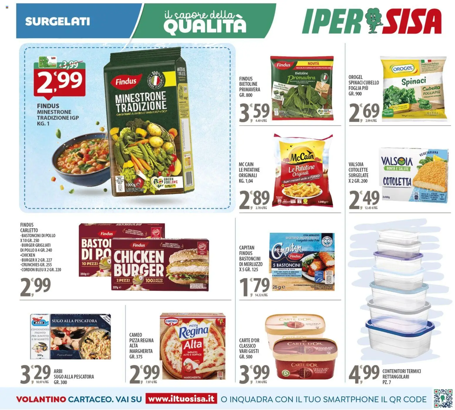 Volantino SISA del 25.11.2025 | Pagina: 5 | Prodotti: Pollo, Verdure, Smartphone, Forno