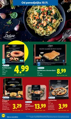 Pacifičke kozice, 220 g, U kolutu, Kuhane - Pregled kataloga iz trgovine Lidl, vrijedi od 10.11.2025 | Stranica: 24
