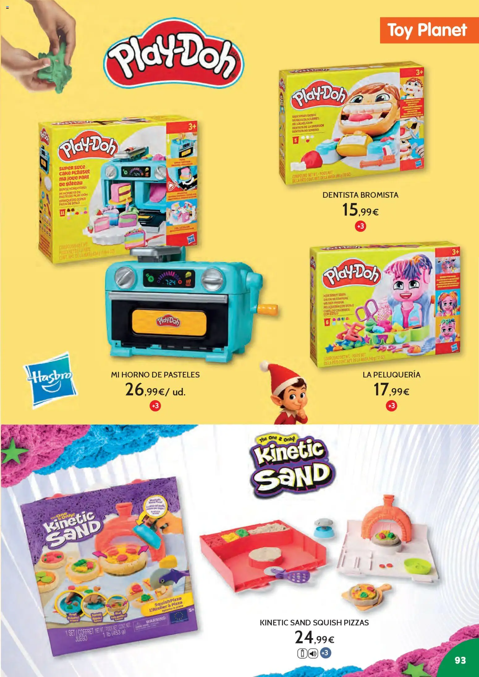 Toy Planet - Catálogo Juguetes Navidad │ válido desde el 03.11.2025 | Página: 93 | Productos: Pizza, Paté, Horno