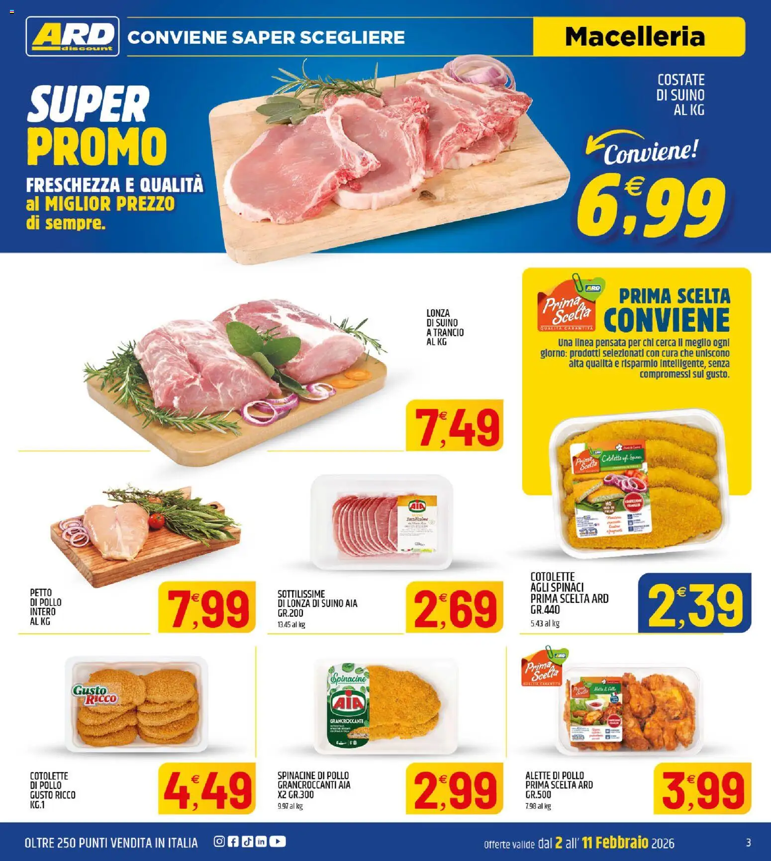 Volantino ARD Discount del 02.02.2026 | Pagina: 3