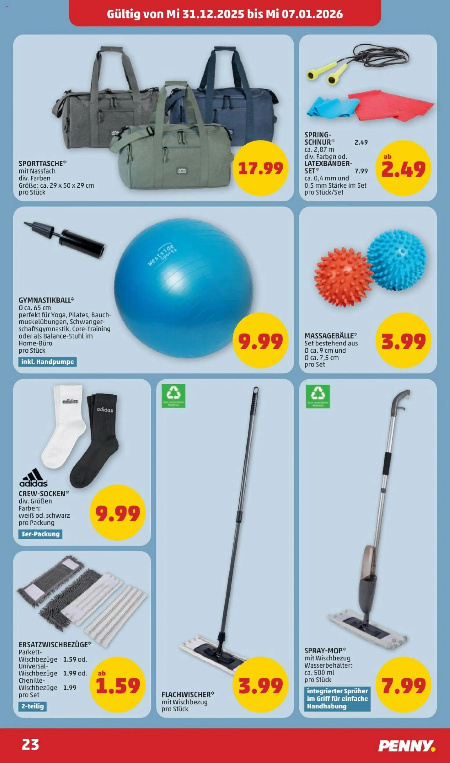 Penny Markt Flugblatt gültig ab 31.12.2025 | Seite: 23