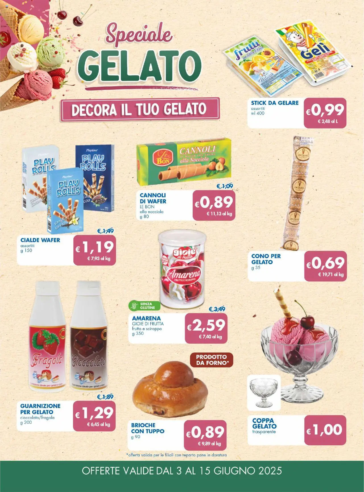 Volantino MD Discount del 03.06.2025 | Pagina: 4 | Prodotti: Succo, Frutta, Cocco, Topping