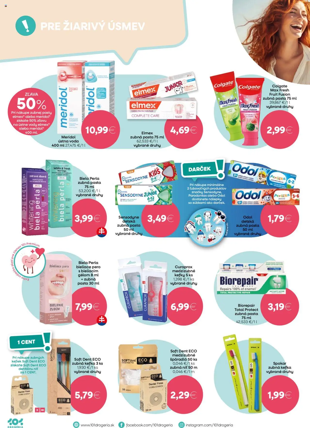 101 drogerie leták │ platný od 06.08.2025 | Strana: 8 | Produkty: Zubná kefka, Voda, Curaprox