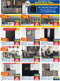 Russells specials catalogue – valid from 29.12.2025 | Page: 8 | Products: Oven, Hob, Dining room suite, Dinette set