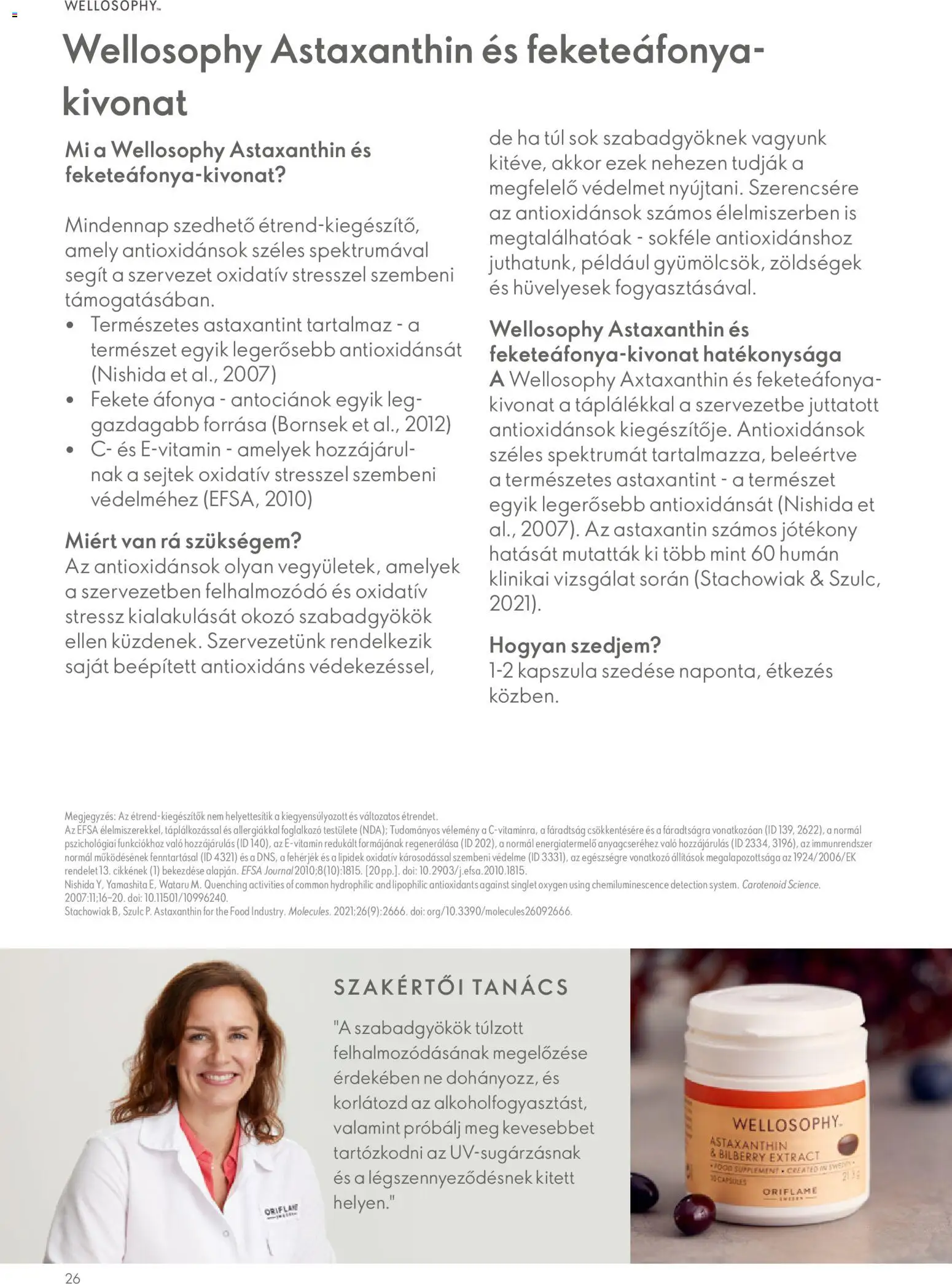 Oriflame akciós ujság - amely érvényes a következő dátumtól: 02.01.2026 | Oldal: 26 | Termékek: Áfonya