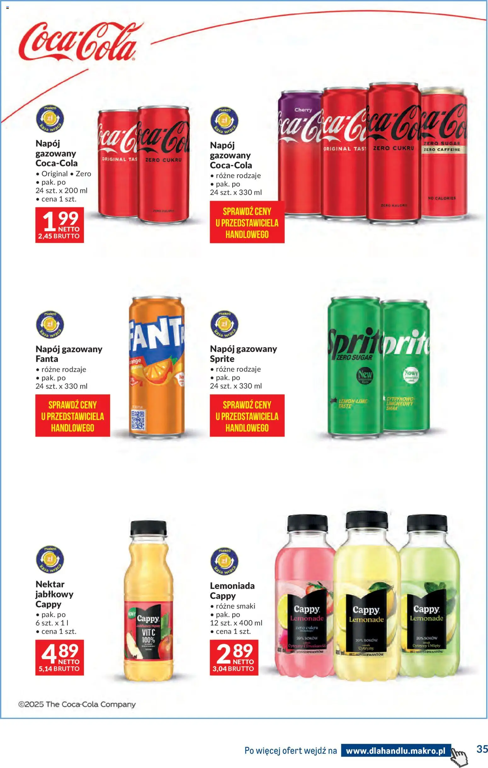 Makro Gazetka - Dystrybucja do sklepów od 20.01.2026 | Strona: 35 | Produkty: Sprite, Cytryny, Truskawki