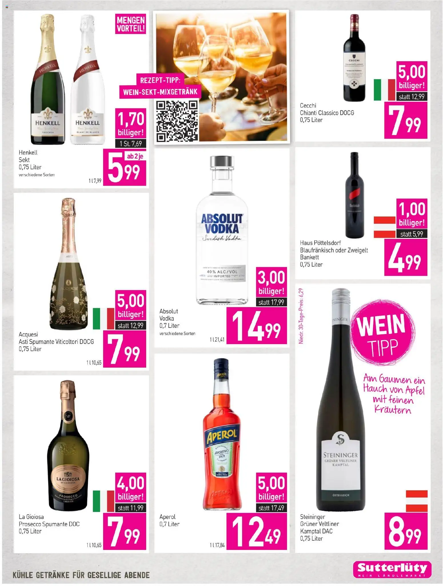 Die besten Angebote | Sutterlüty Flugblatt ab 02.04.2026 | - Jetzt stöbern! | Austria