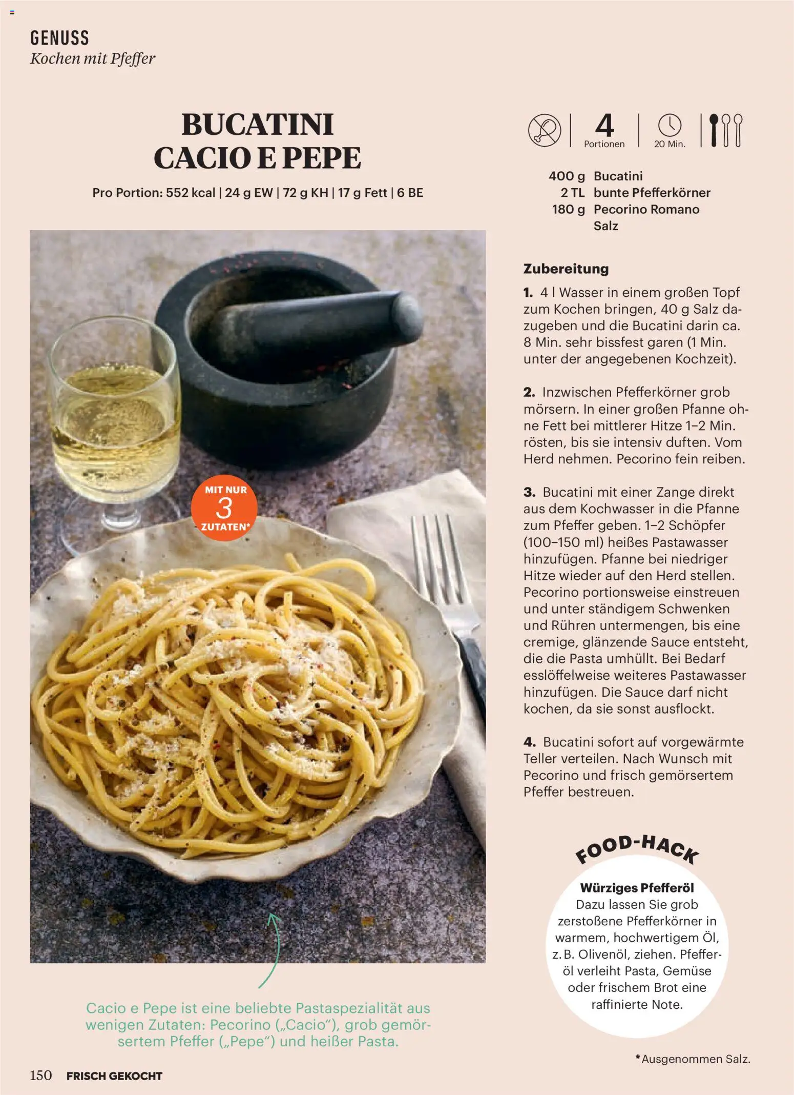 Billa Frisch Gekocht gültig ab 01.05.2026 | Seite: 150 | Produkte: Wasser, Gemüse, Pfeffer, Herd