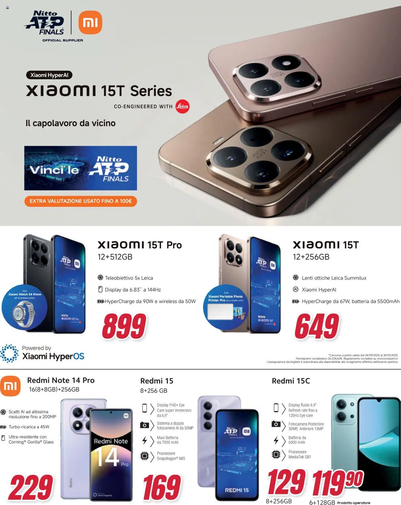 Volantino Trony del 17.10.2025 | Pagina: 4 | Prodotti: Xiaomi, Fotocamera, Batteria
